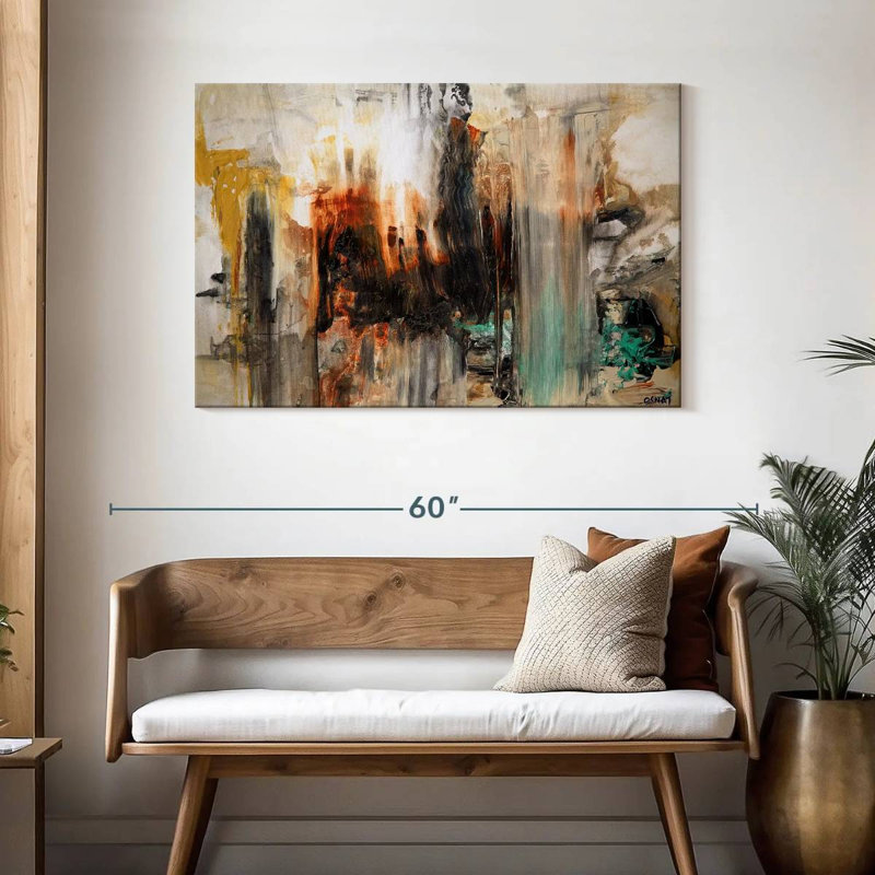 Dynamic Abstract, 30" H x 45" W