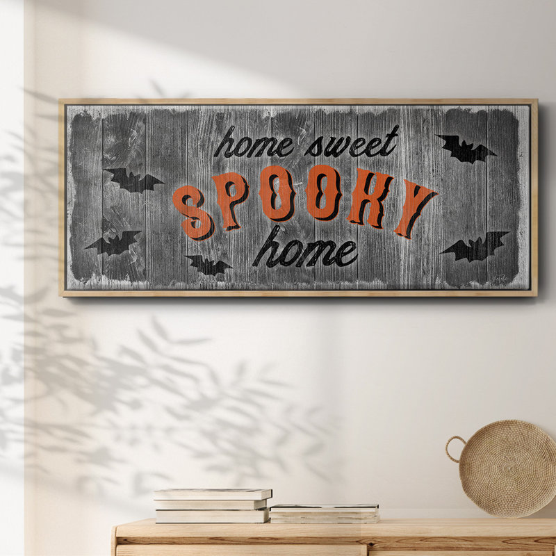 Home Sweet Spooky - toile encadrée