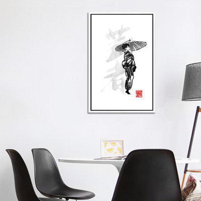 Geisha by Péchane - Painting on Canvas
