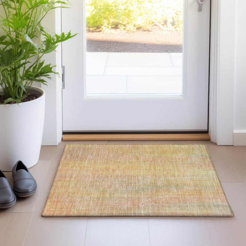 Tapis intérieur / extérieur Kinslee, Rectangle 1 pi 8 po x 2 pi 6 po