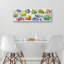 « tropical swim »-sans cadre, reproduction d’art sur toile-1700289612