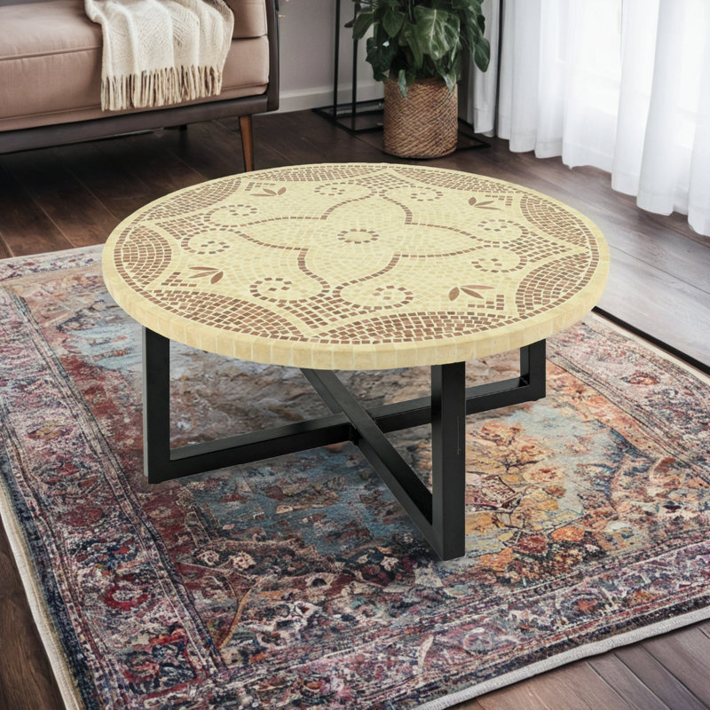 Kassia Cross Legs Coffee Table