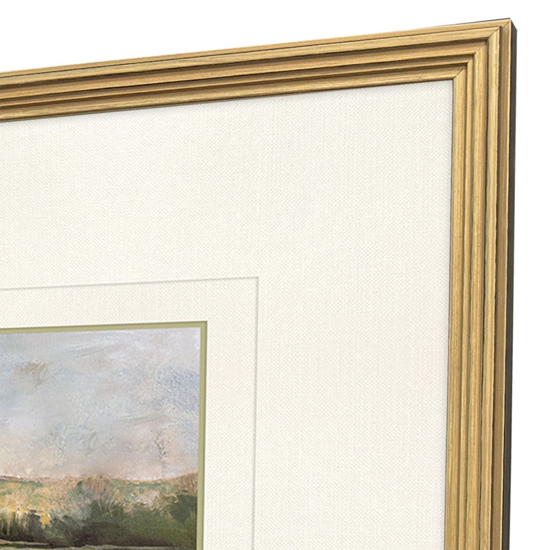 Verde Vista I Framed Art