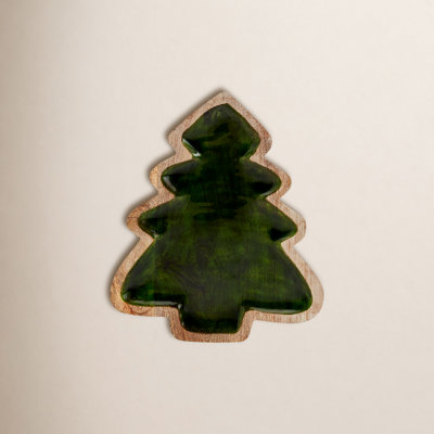 Holiday Serveware Tree Tray