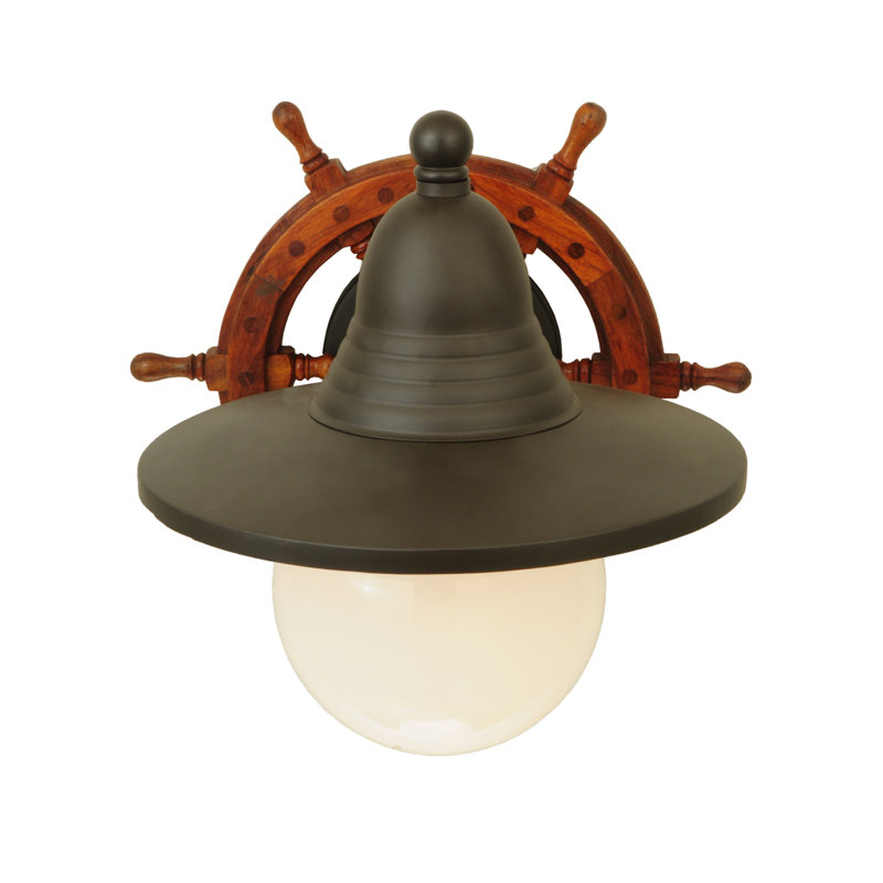 Appliquee à bras 1 lumières nautique