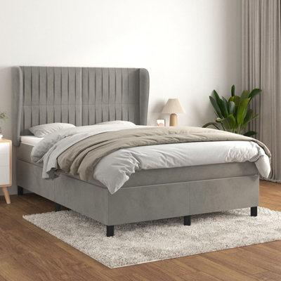 Boxspring Bed Jonassaint with Topper