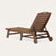 Chaise longue à roulettes Lakeside POLYWOOD-9706104