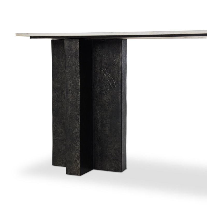 Terrell 72'' W Marble Console Table