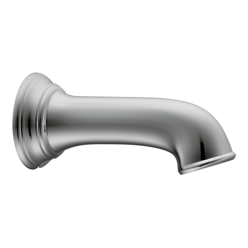 Moen®  Handle Wall Mounted Tub Spout Trim, Chrome