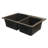 Aversa 33'' L Double Bowl Kitchen Sink-16187810