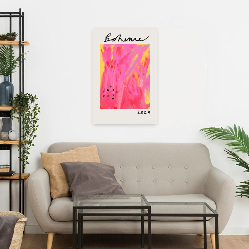 Art contemporain, art contemporain abstrait, 24" H x 16" W