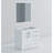 Dark Grey Bath Vanity 36 in. W x 22 in. D, Left Offset and 34 in. Mirrors-1358691012