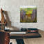 «May We Never Forget» par Allan Friedlander, art mural en verre, 12 po x 12 po