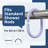 Solid Plastic Shower Curtain Hooks Rings-15866134