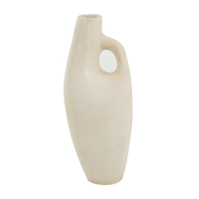 Vase incurvé abstrait avec poignée Evia