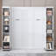 Lit escamotable mural avec portes de rangement Murphy-424392115