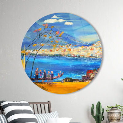 Stunning Italian Cityscape Wall Art Printed On Tempered Glass For A Unique And Modern Touch To Any Home Decor