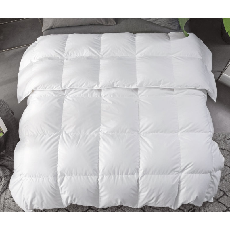 Édredon en duvet d'oie blanche 700, Simple