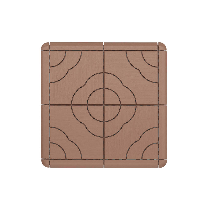 Interlocking Deck, Brown