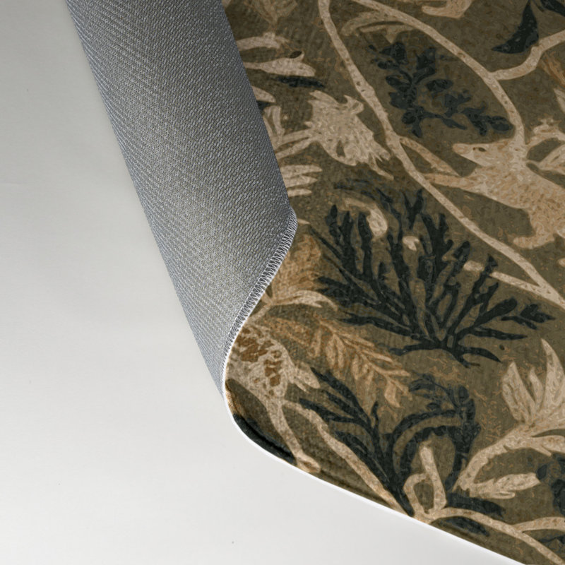 Tapis d'intérieur et d'extérieur brun Nature, Rectangle 9 pi x 12 pi