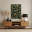 «Abstract Shapes 21», art mural en métal vert-952405586