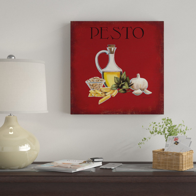 Italian Cuisine II by Marco Fabiano - Wrapped Canvas Print, 14" H x 14" W x 2" D