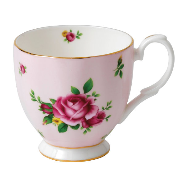 Royal Albert New Country Roses Pink New Country Roses Bone China Mug ...