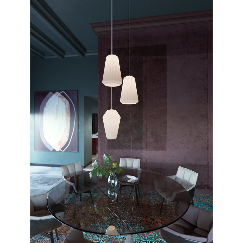 Luminaire suspendu triple Lily