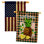 Drapeau de maison en polyester à 2 côtés 40 x 28 po