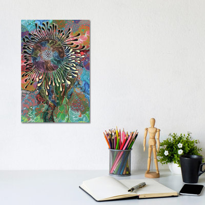 Sun by Noemi Ibarz - Wrapped Canvas Painting