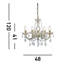 Kelly 5 - Light Candle Style Chandelier-99060424