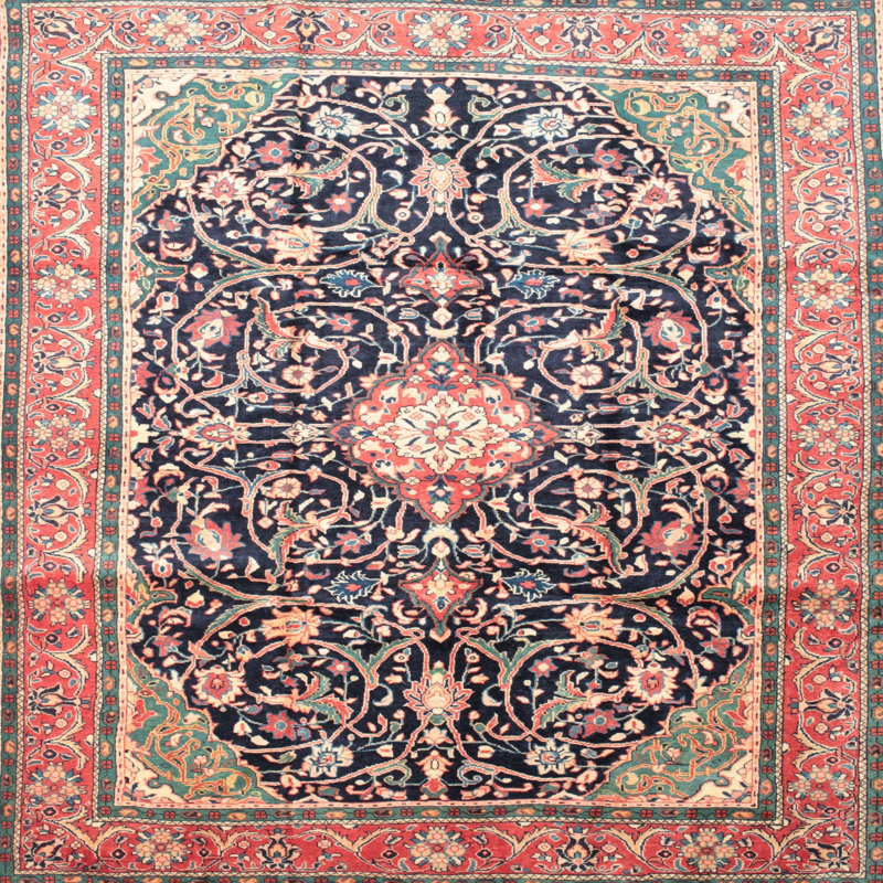Oriental Indoor Rug, Square 8'