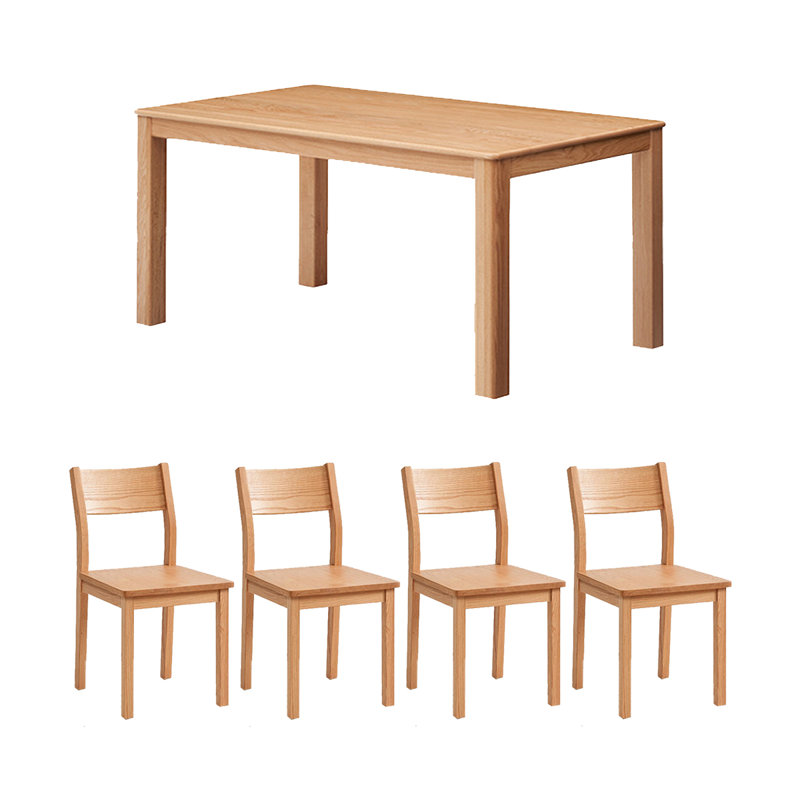 Table de salle à manger, H 29,92 po x L 62,99 po x l 33,46 po