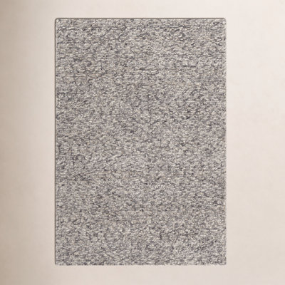 Hero Charcoal Ivory Hand-Woven Flatweave Rug
