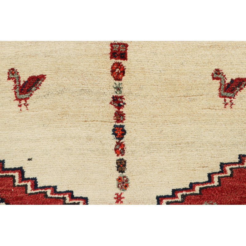 Antique One-of-a-Kind 4'3X7' Hand Knotted Area Rug