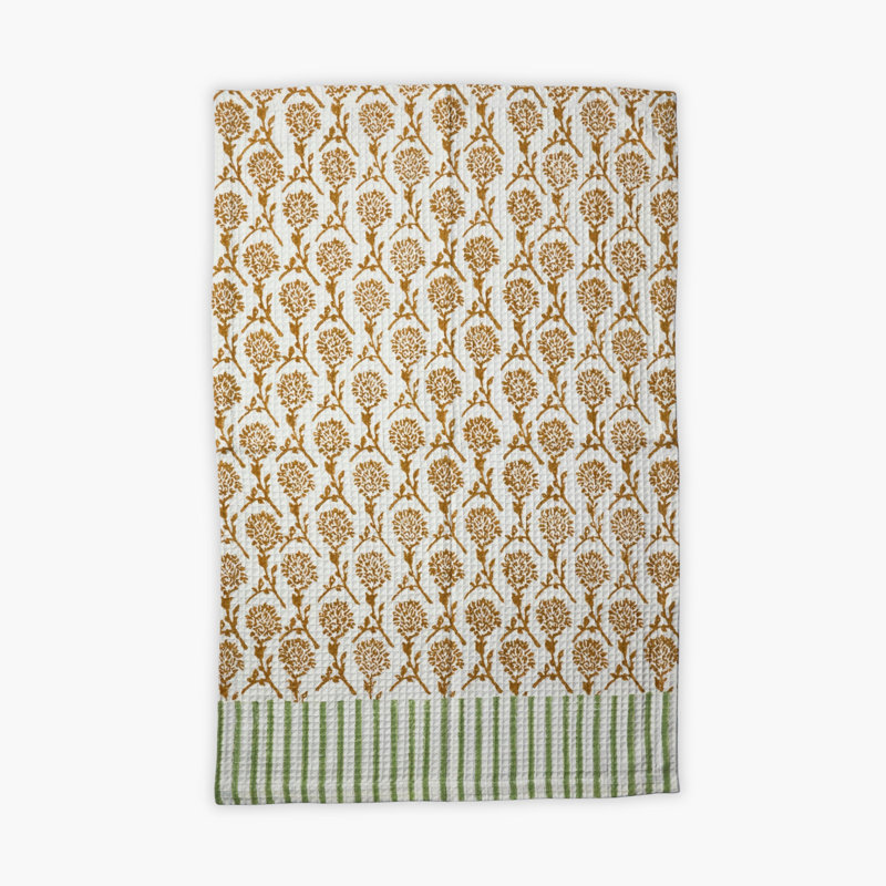 Harmony Cotton Waffle Kitchen Towels - Mixed Set of 2