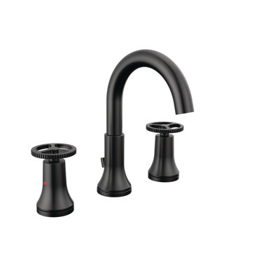 Robinet pour salle de bain à 3 trous avec poignée à roue Trinsic