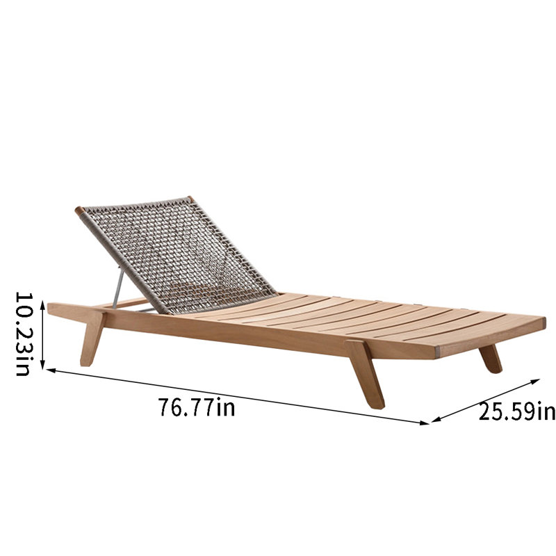 Outdoor Teak Lounge Chair Outdoor Wood Chaise Lounge