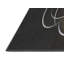 Tapis de zone noire à motifs-790846921
