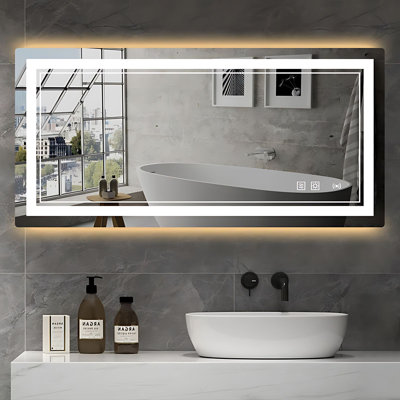 Flat LED Wall Mirror