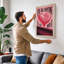 Love Has Everything Retro - Wrapped Canvas-1631565361-1631565371