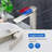 Bathroom Faucet Vessel Sink Faucet Tall Bathroom Sink Faucet with Pop-Up Drain 12.4 Inch Waterfall Faucet Single Handle Faucet for Bathroom Sink 1 Hole Vanity Faucet-108199021