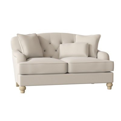 Sullivan 65" Charles of London Loveseat with Reversible Cushions by Birch Lane