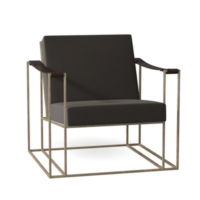 Dekker 31" Wide Top Grain Leather Armchair
