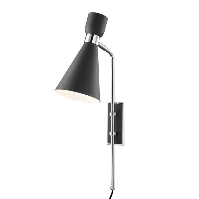 Willa 1 Light Plug-in Plug-in Sconce