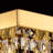Casey-Rae 10-Light Flush Mount Dimmable Kitchen Island Square / Rectangle Chandelier-2114930657-2128101344
