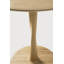 Torsion Round Solid Oak Dining Table-35994793-35994794