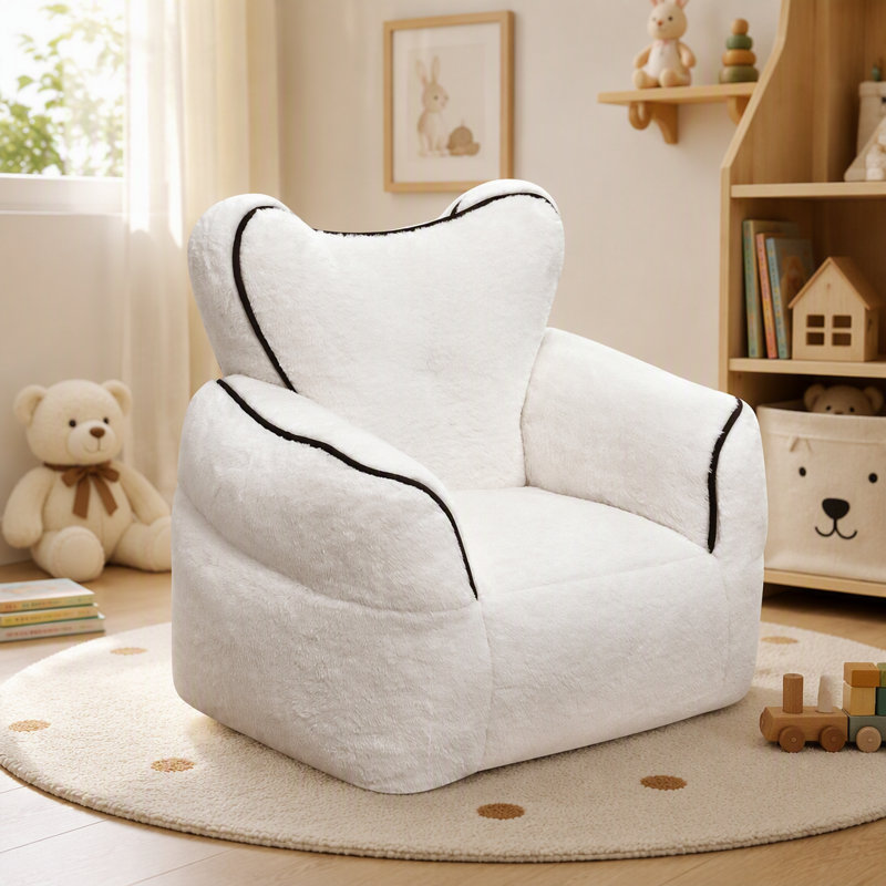 Pouf pour enfants, Blanc
