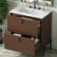 Meuble-lavabo 30 po avec lavabo en céramique-502587347