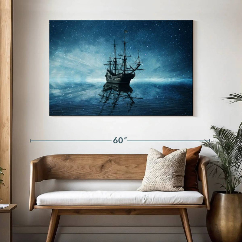 Old ship Aletra, H 32 po x l 48 po